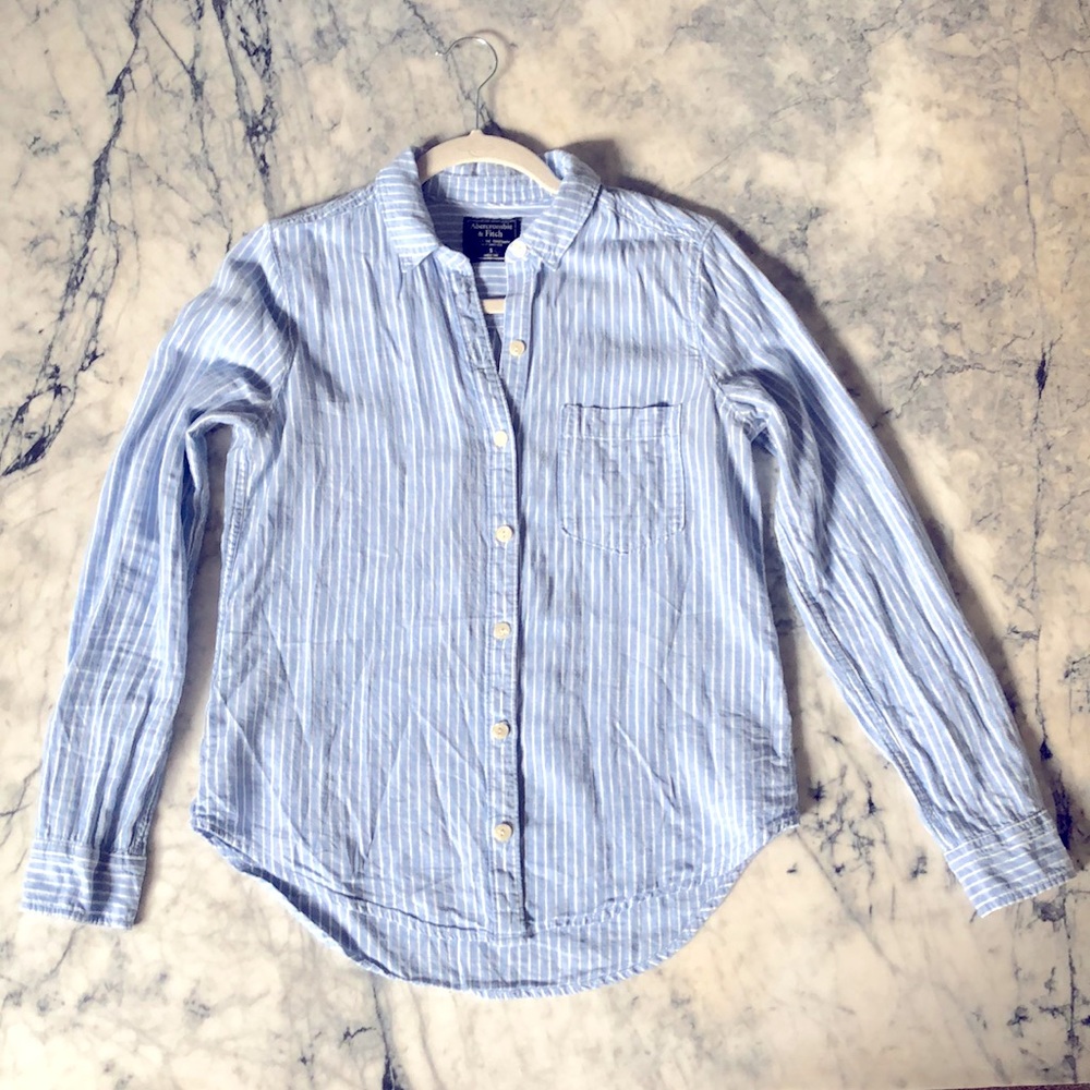 Abercrombie & Fitch Signature Linen Shirt